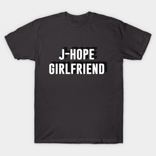 BTS Bangtan Jhope girlfriend text ARMY | Morcaworks T-Shirt